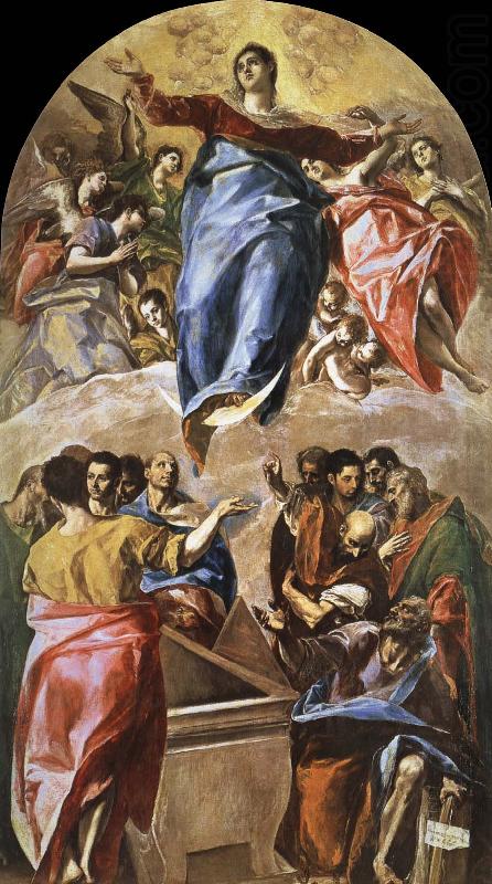 The Assumption of the Virgin, El Greco